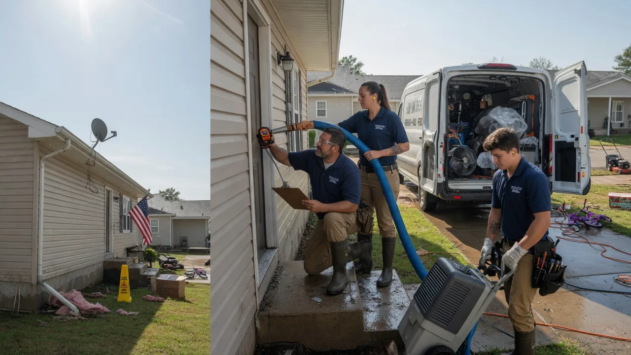 Ceiling Water Damage Restoration in Lake City, PA near me